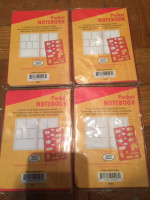 4 rare Make Your Own Comic small 64-pages pads