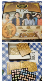 Classic Games Wood Bingo Set 2-18 Players New