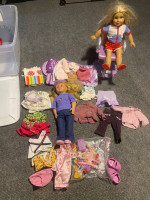 American girl doll and accessories