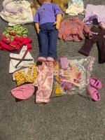 American girl doll and accessories