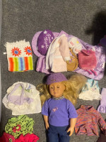 American girl doll and accessories