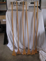 SIX 44" SHUFFLEBOARD STICKS