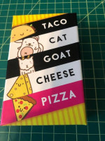 Taco Cat Goat Cheese Pizza - card game, new and sealed