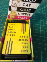 Taco Cat Goat Cheese Pizza - card game, new and sealed