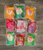 NIB, TY Teenie Beanie Babies (Lot of 9)