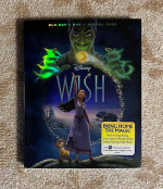 NIB, Disney WISH (Blu-Ray + DVD + Digital)