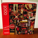 2000 Piece SPRINGBOK COCA-COLA Coke Jigsaw Puzzle 1986 Complete Excell