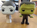 Frankenstein Action Figure and Bride of Frankenstein 2 PCS