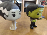 Frankenstein Action Figure and Bride of Frankenstein 2 PCS