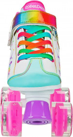 Roller Derby Sparkles Lighted Wheel Roller Skates Size 2