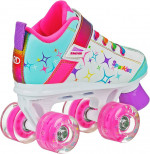 Roller Derby Sparkles Lighted Wheel Roller Skates Size 2
