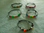 set of 4 friendship bracelets{1 sold}