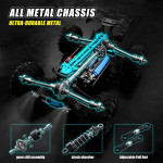 Brushless 1/16 RC Car 4WD 75kph