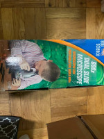 Edu Science 600x dual slide microscope for kids. NEW!