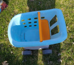 plastic shopping cart