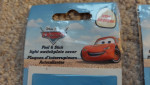 Lot 3 CARS peel & stick light switchplate cover