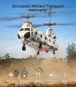 Syma RC Helicopter Chinook Sea Knight