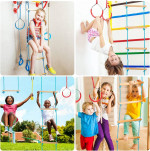 Falpro Ninja Warrior Obstacle Course for Kids