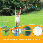 Falpro Ninja Warrior Obstacle Course for Kids