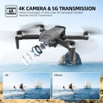 LM12 GPS 4K Brushless Camera Drone 5Ghz 2 Batt