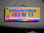 12 boxes of sidewalk chalk 60 pieces,new in box