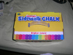12 boxes of sidewalk chalk 60 pieces,new in box