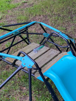 KIDS Yard Climbing Dome with Slide &  Picnic Table