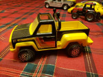 VINTAGE 1970'S TONKA YELLOW RALLY FLARESIDE METAL PICKUP ROLLING 9-INCH