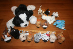 Lot of Stuffed Dogs