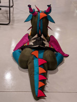 LARGE STUFFED DRAGON