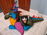 LARGE STUFFED DRAGON