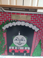 Thomas the Tank Engine Toy Box RARE + Toy Box Bench $65