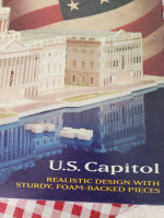 Milton Bradley 3D puzzle 718 pieces of the US Capitol Building