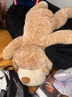 Stuffed animals huge bear and unicorn
