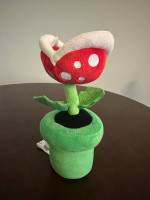 Super Mario Plush Piranha Plant Red Green Tunnel All Stat collection