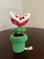 Super Mario Plush Piranha Plant Red Green Tunnel All Stat collection