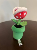 Super Mario Plush Piranha Plant Red Green Tunnel All Stat collection