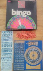 LOWE BINGO - vintage midcentury collectible game