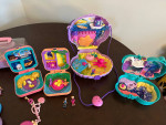 Huge Polly Pocket Collection  Figures Players And All You See.