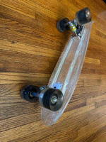Cipton LED Light Up 22.5 Inch Complete Skateboard 60mm Light Up Wheels