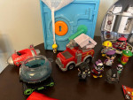 Bonkers Ryan's world figures vehicles and more even a cape