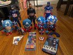 Captain America action figure toy lot