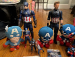 Captain America action figure toy lot