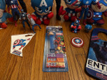 Captain America action figure toy lot
