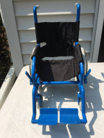 American Girl Blue Wheelchair for 18" Dolls