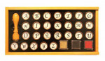 CALLIGRAPHY STAMP SET - MELISSA AND DOUG new unopened