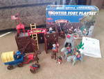 Fort Frontier playset original box  western cowboys and indians