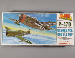 1973 Jo-Han Republic P-47D Thunderbolt “Jug” Model #A-102 1/72 Sealed