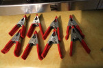 RC AIRPLANE SPRING CLAMPS