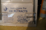 RC AIRPLANE CG RETRACTS